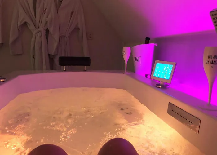 De Elysium 4-persoons Met Bubbelbad Binnen En Buiten Hotspring Bad, Sauna, Sunshower, Stadstuin, Wifi Lievelde